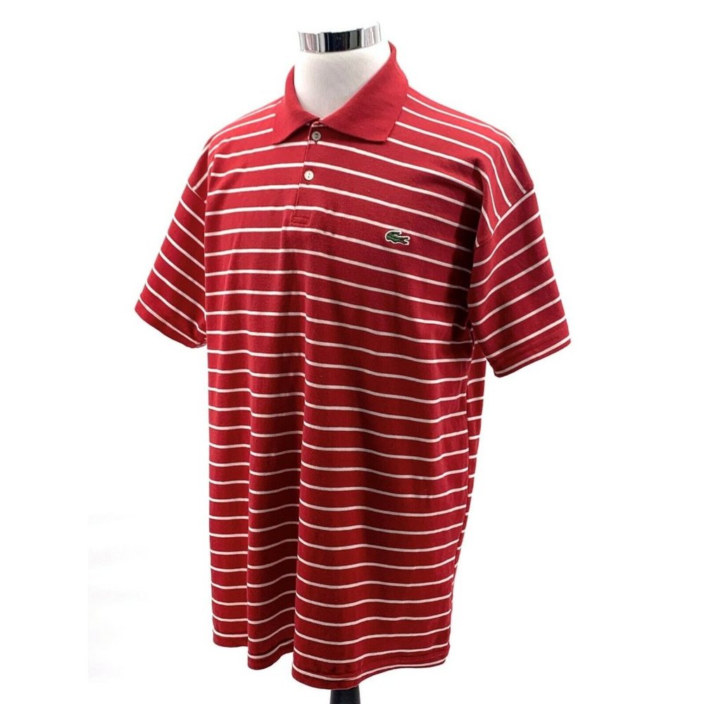 LACOSTE Men's Short Sleeve Polo Golf Shirt Sz 2XL